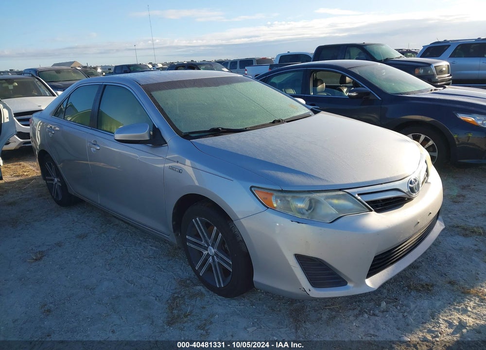 2012 TOYOTA CAMRY HYBRID LE VIN: 4T1BD1FK2CU054467