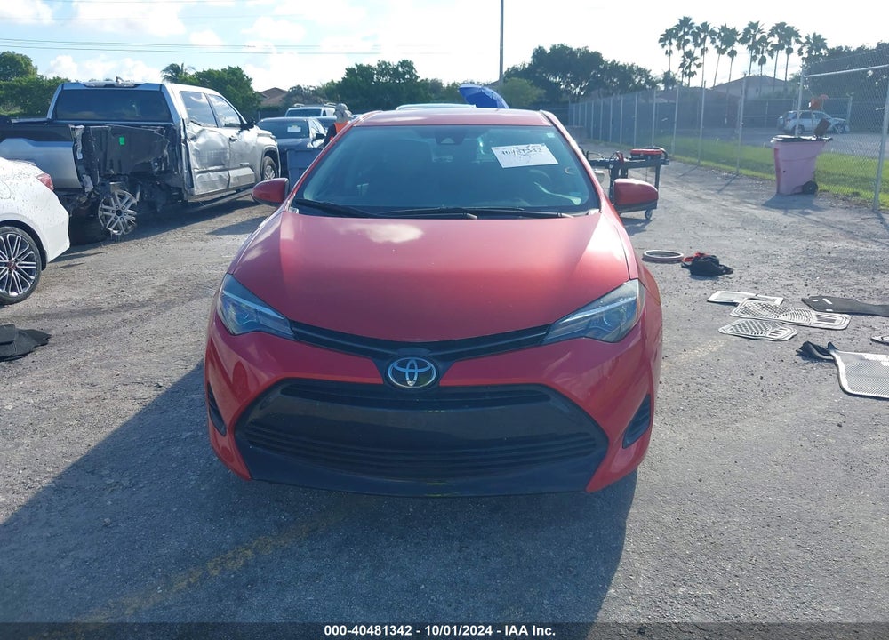 2019 TOYOTA COROLLA LE VIN: 5YFBURHE2KP937538