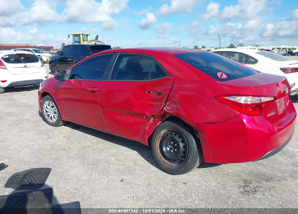 2019 TOYOTA COROLLA LE VIN: 5YFBURHE2KP937538