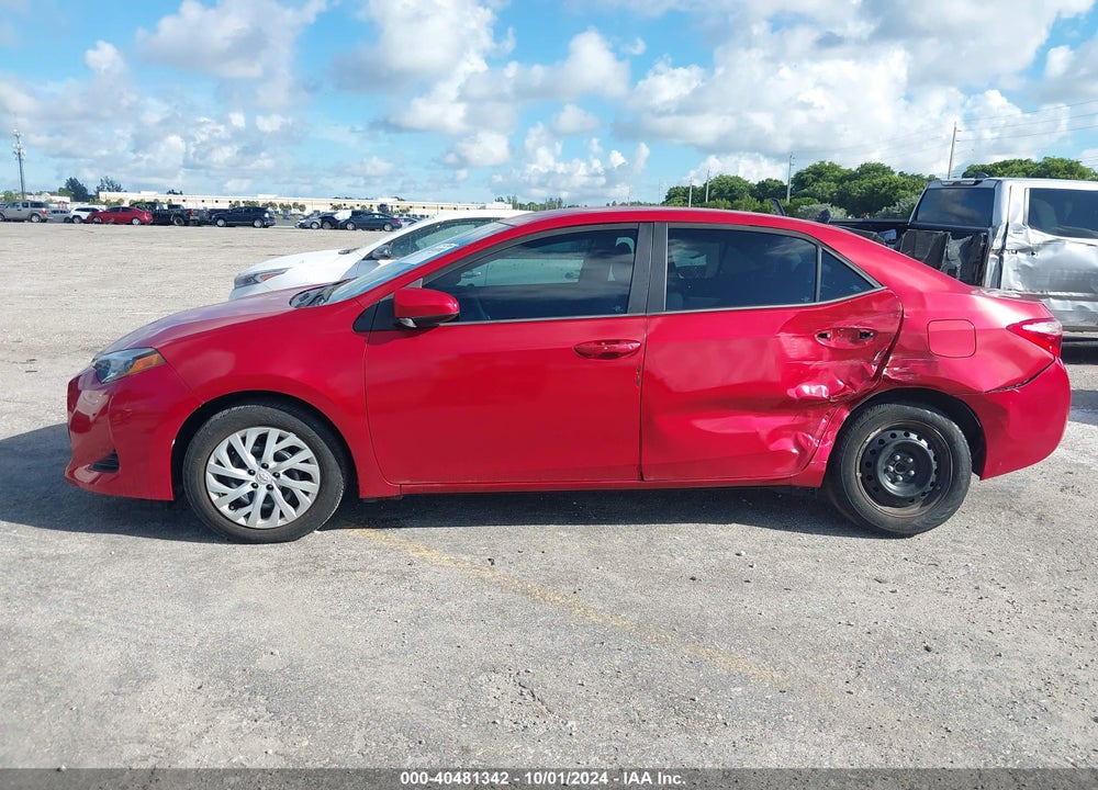 2019 TOYOTA COROLLA LE VIN: 5YFBURHE2KP937538