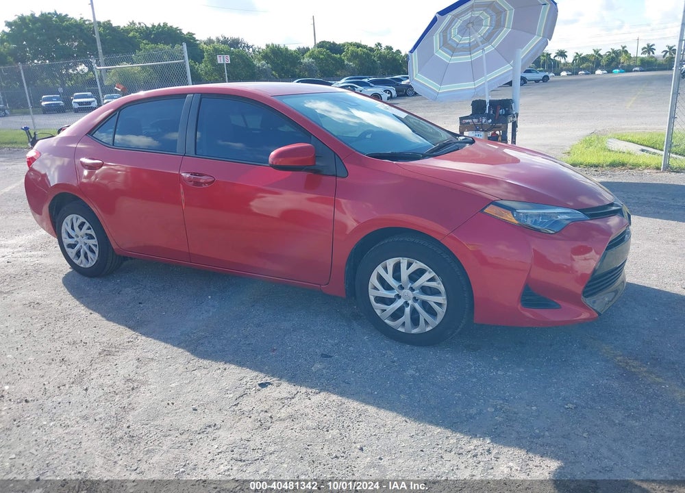 2019 TOYOTA COROLLA LE VIN: 5YFBURHE2KP937538