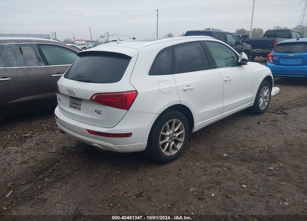 2012 AUDI Q5 2.0T PREMIUM VIN: WA1CFAFP3CA114153