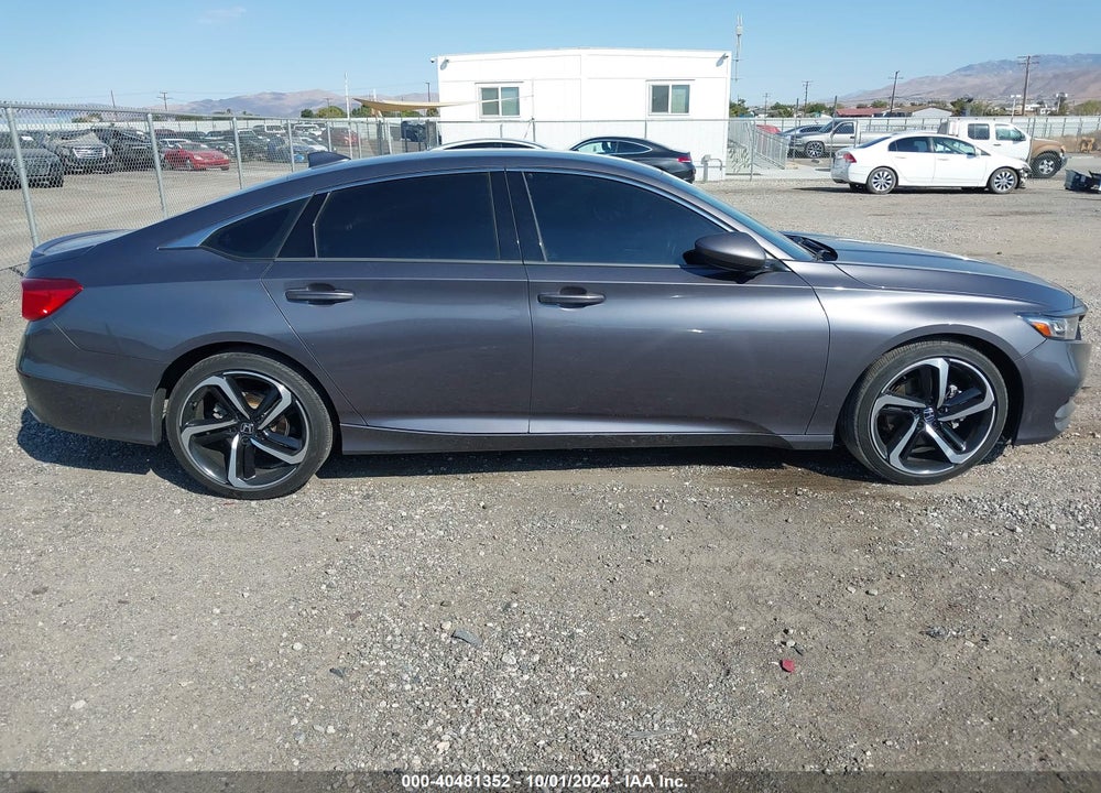 2018 HONDA ACCORD SPORT VIN: 1HGCV1F36JA249485