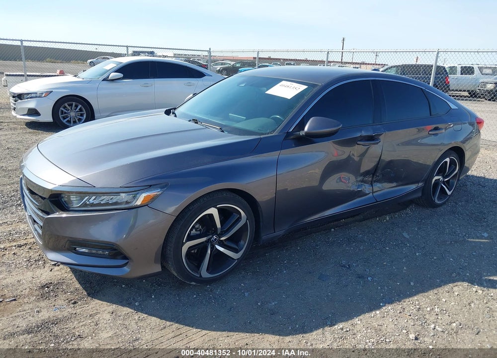 2018 HONDA ACCORD SPORT VIN: 1HGCV1F36JA249485
