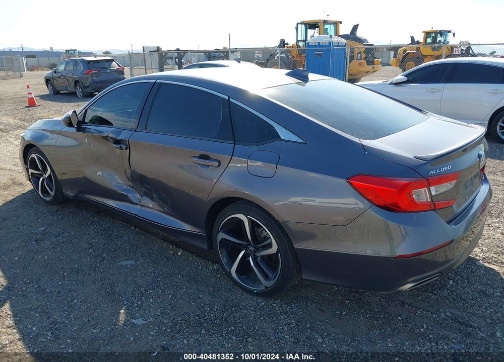 2018 HONDA ACCORD SPORT VIN: 1HGCV1F36JA249485