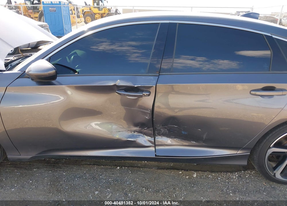 2018 HONDA ACCORD SPORT VIN: 1HGCV1F36JA249485