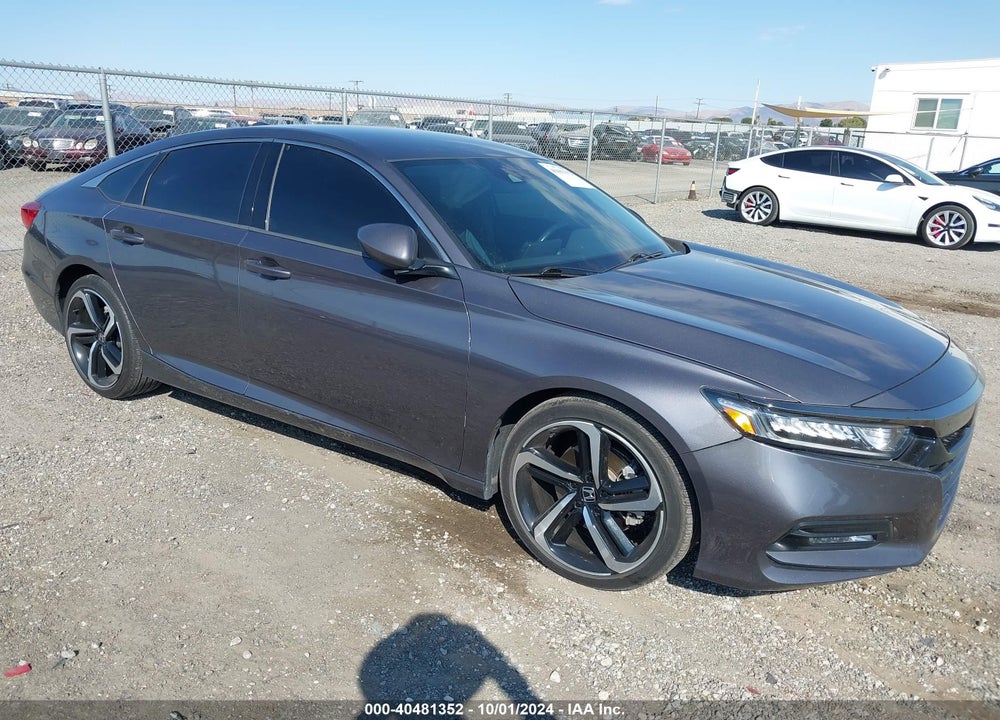 2018 HONDA ACCORD SPORT VIN: 1HGCV1F36JA249485