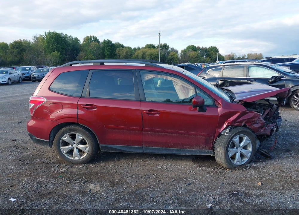 2014 SUBARU FORESTER 2.5I PREMIUM VIN: JF2SJAECXEH455348