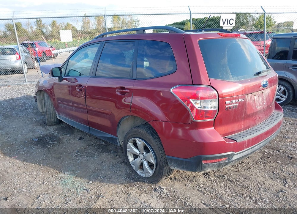 2014 SUBARU FORESTER 2.5I PREMIUM VIN: JF2SJAECXEH455348