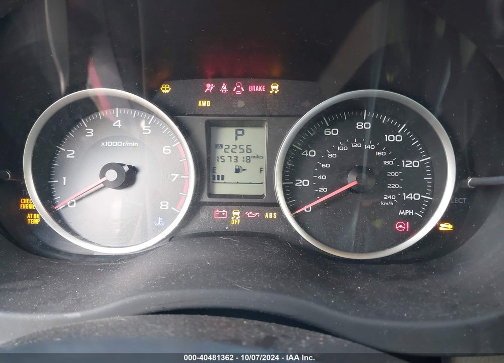 2014 SUBARU FORESTER 2.5I PREMIUM VIN: JF2SJAECXEH455348