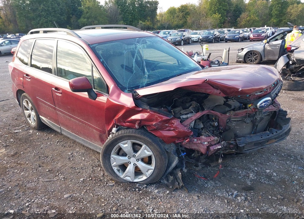 2014 SUBARU FORESTER 2.5I PREMIUM VIN: JF2SJAECXEH455348