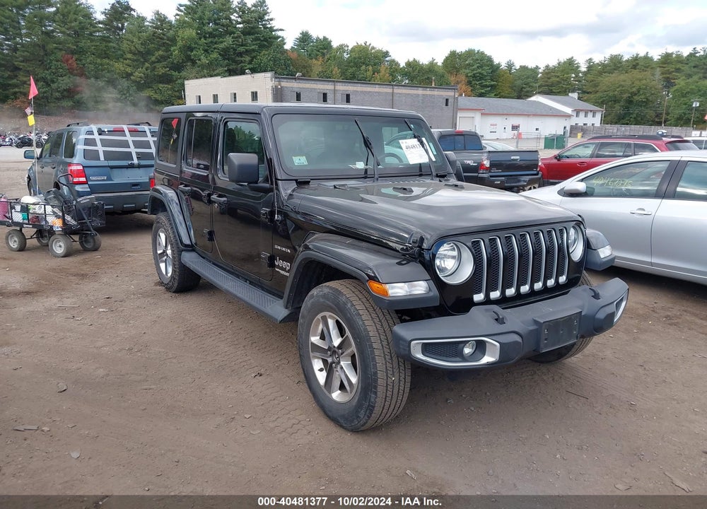 2019 JEEP WRANGLER UNLIMITED SAHARA 4X4 VIN: 1C4HJXEN8KW593054