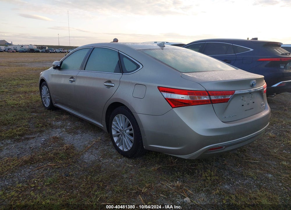 2014 TOYOTA AVALON HYBRID LIMITED VIN: 4T1BD1EB0EU022685