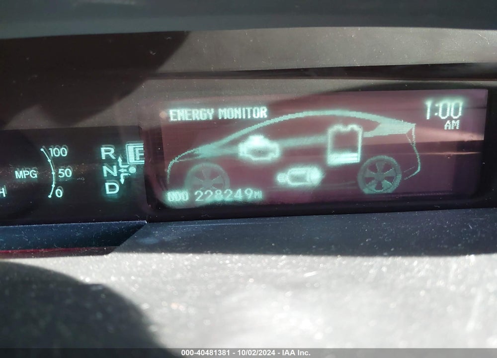 2010 TOYOTA PRIUS II VIN: JTDKN3DU9A0056478