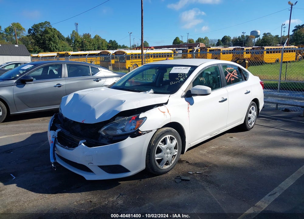 2017 NISSAN SENTRA S VIN: 3N1AB7AP5HY308644