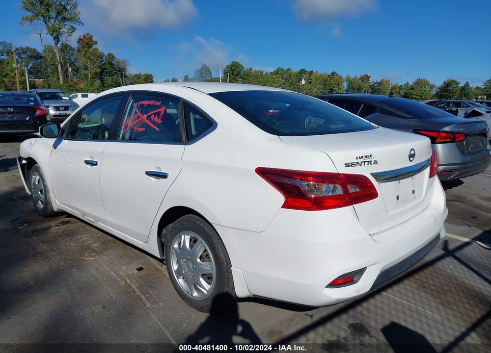 2017 NISSAN SENTRA S VIN: 3N1AB7AP5HY308644