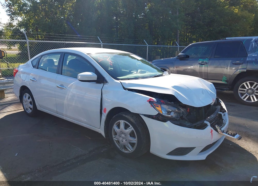 2017 NISSAN SENTRA S VIN: 3N1AB7AP5HY308644