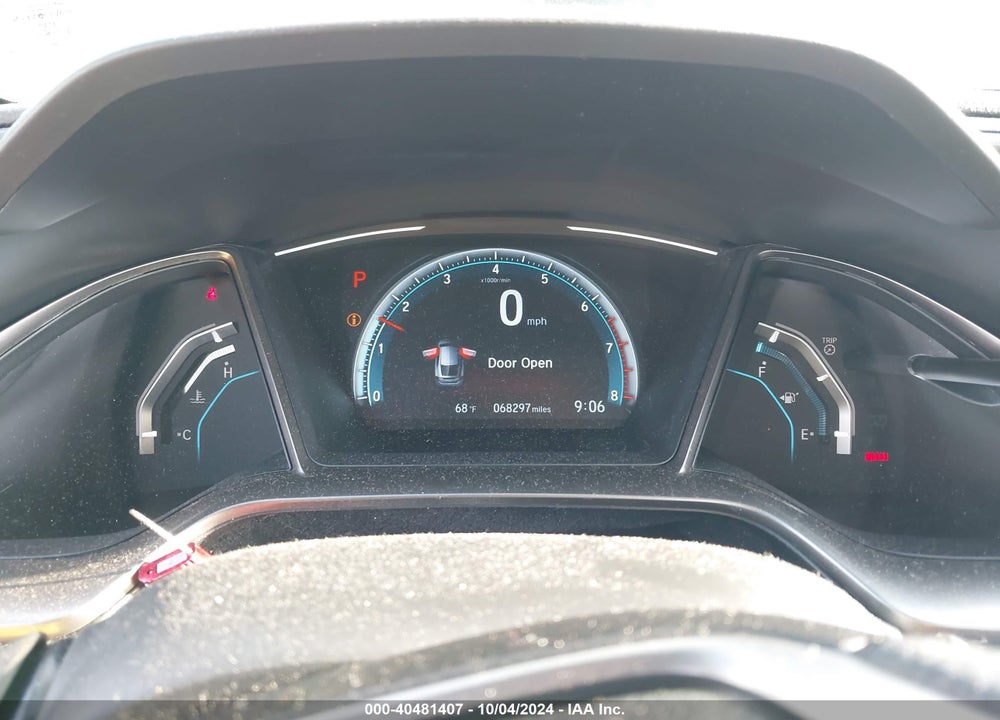 2019 HONDA CIVIC EX VIN: SHHFK7H62KU209104