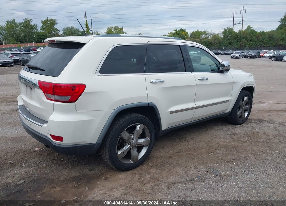 2012 JEEP GRAND CHEROKEE LIMITED VIN: 1C4RJFBT4CC124760