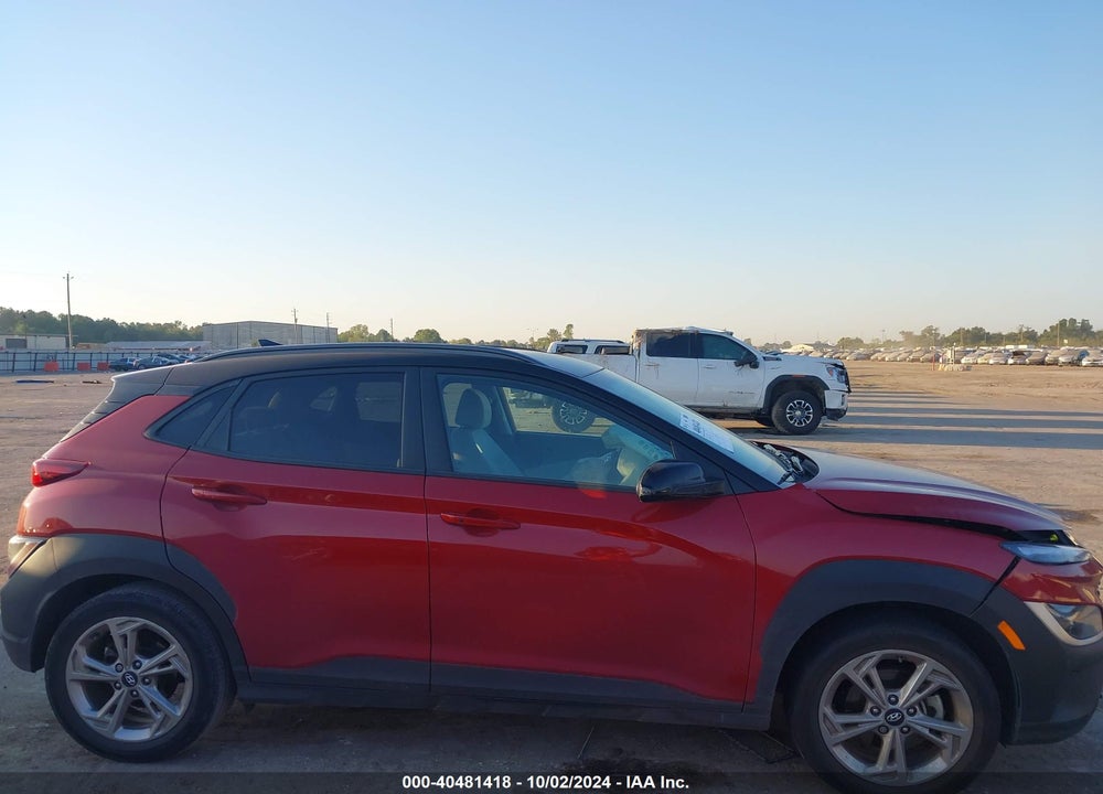 2022 HYUNDAI KONA SEL VIN: KM8K62AB5NU766398