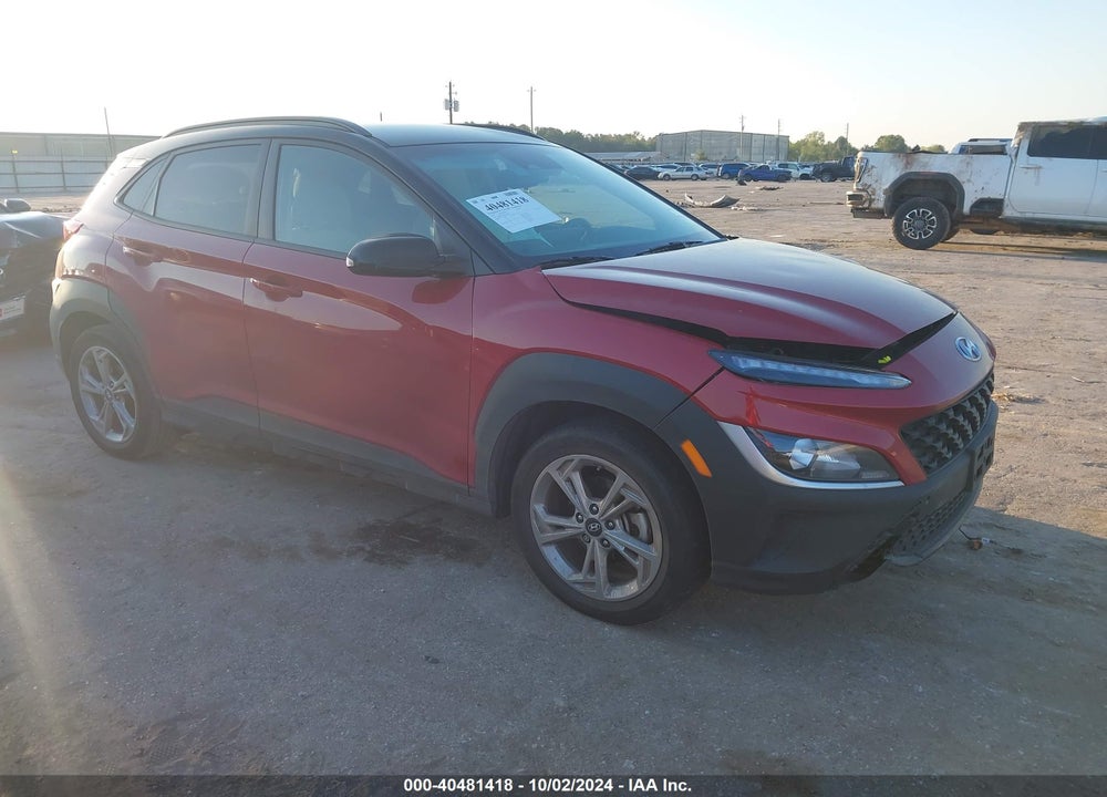 2022 HYUNDAI KONA SEL VIN: KM8K62AB5NU766398