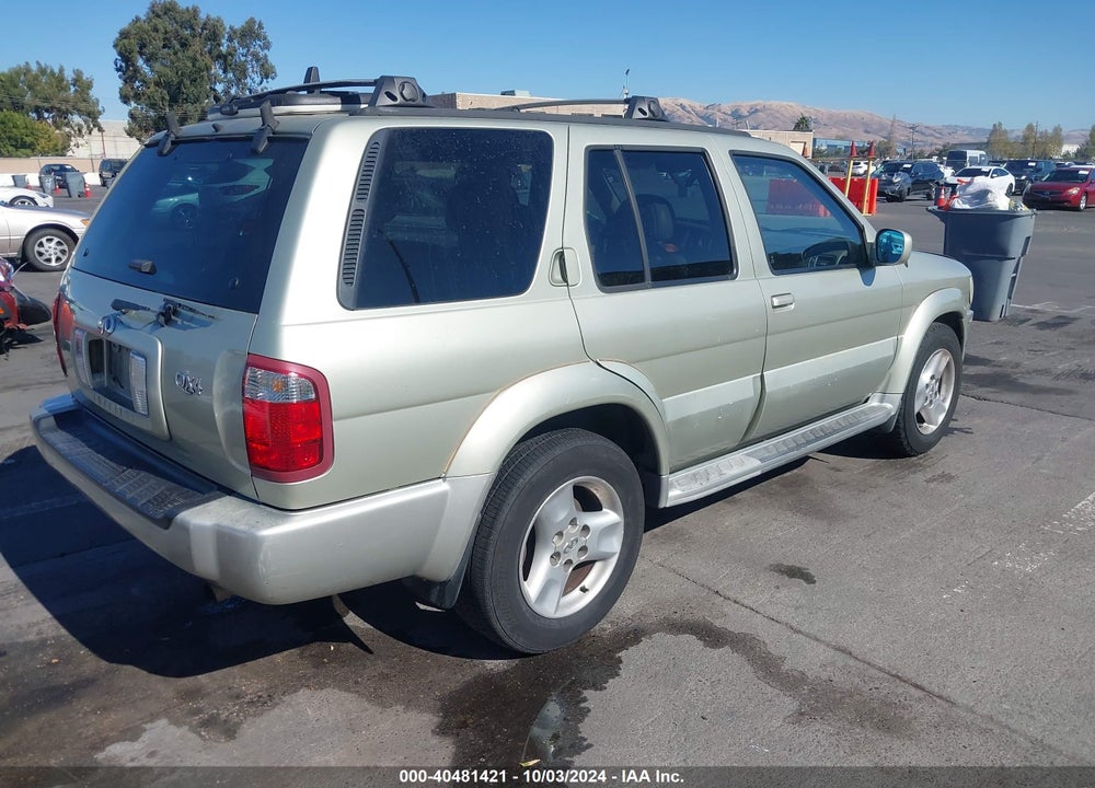2001 INFINITI QX4 LUXURY VIN: JNRDR09X11W203680