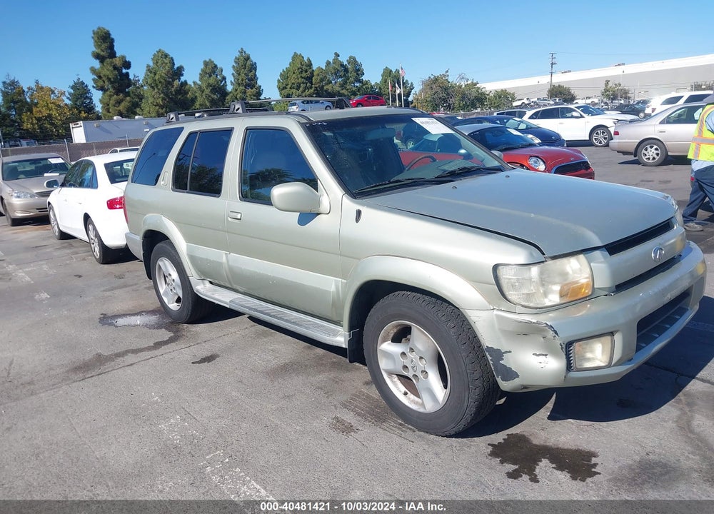 2001 INFINITI QX4 LUXURY VIN: JNRDR09X11W203680