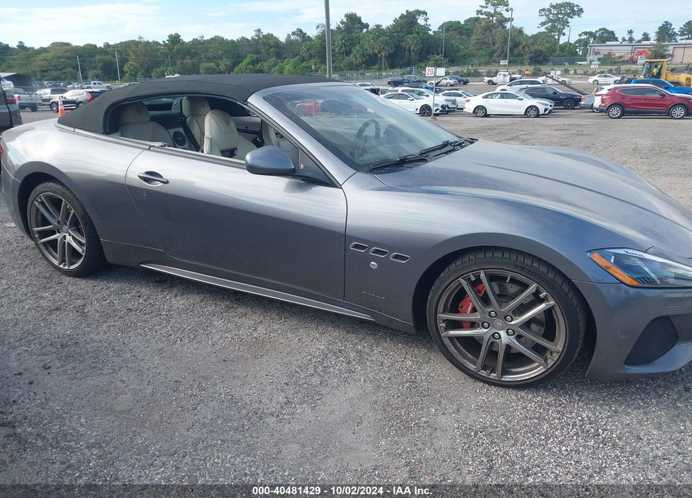 2018 MASERATI GRANTURISMO MC/SPORT VIN: ZAM45VMA9J0276192
