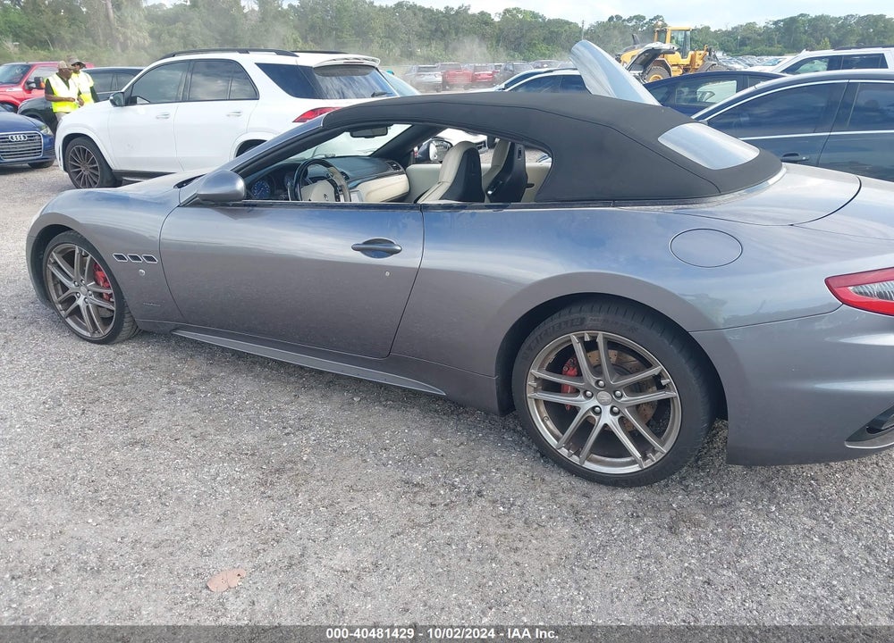 2018 MASERATI GRANTURISMO MC/SPORT VIN: ZAM45VMA9J0276192