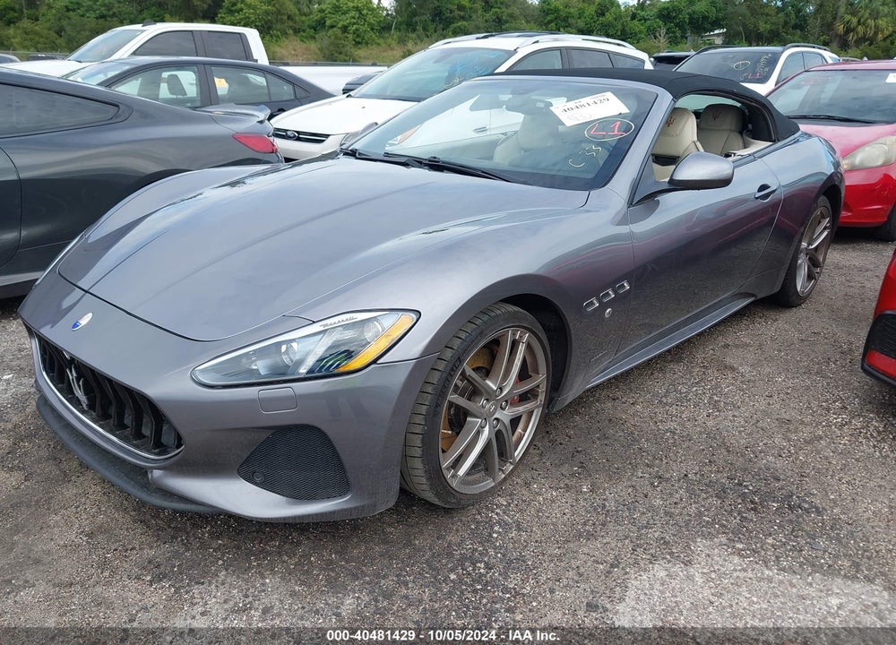 2018 MASERATI GRANTURISMO MC/SPORT VIN: ZAM45VMA9J0276192