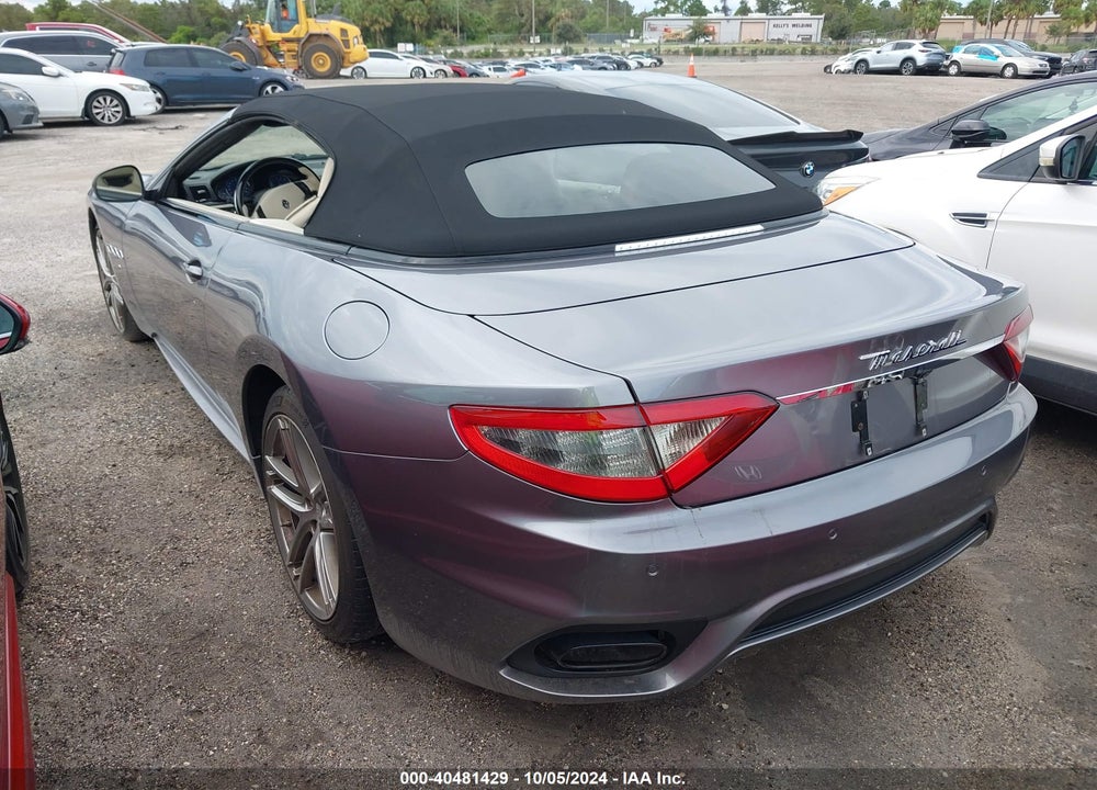 2018 MASERATI GRANTURISMO MC/SPORT VIN: ZAM45VMA9J0276192