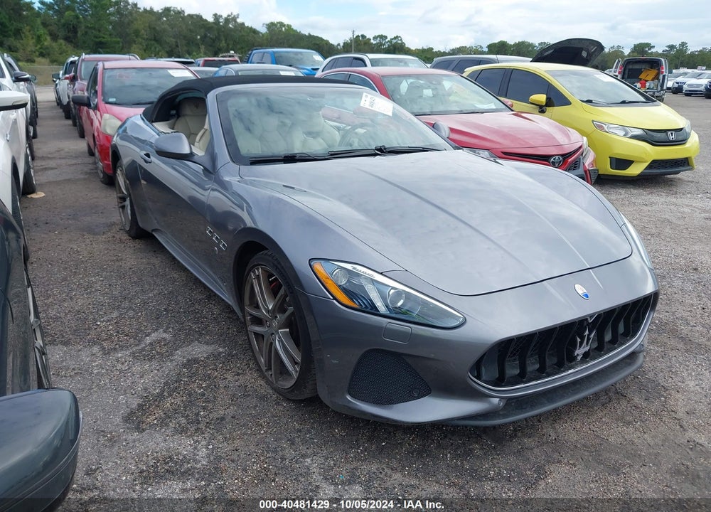 2018 MASERATI GRANTURISMO MC/SPORT VIN: ZAM45VMA9J0276192