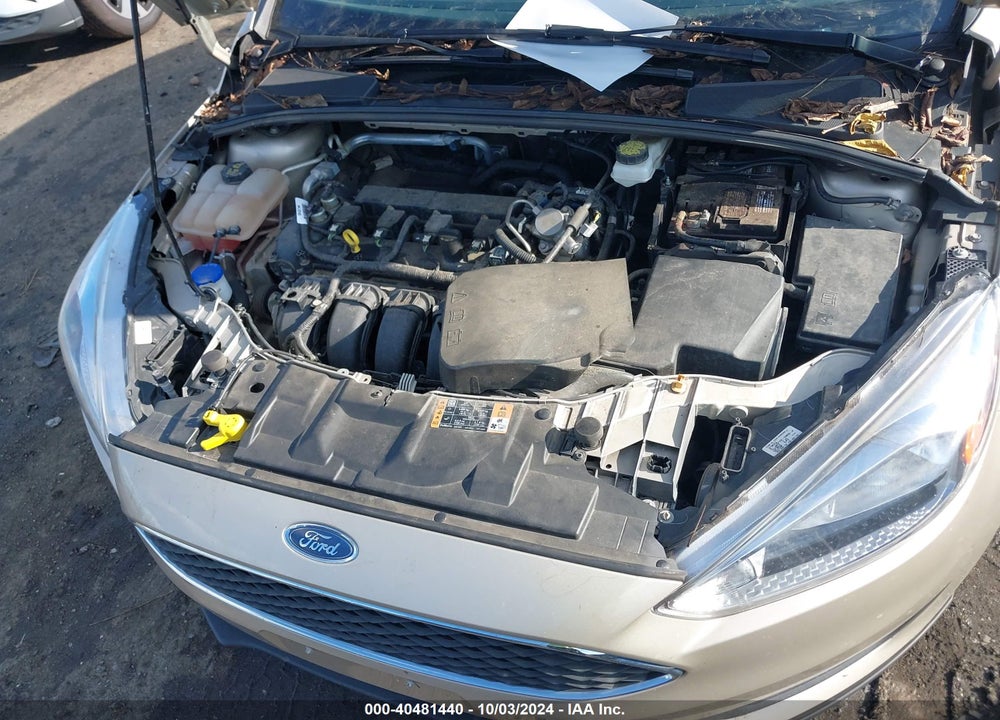 2018 FORD FOCUS SE VIN: 1FADP3F2XJL275971