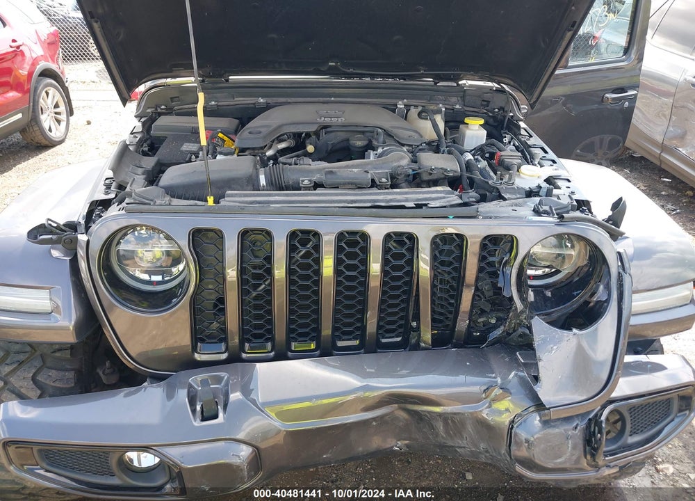 2021 JEEP GLADIATOR HIGH ALTITUDE 4X4 VIN: 1C6HJTFG9ML543591