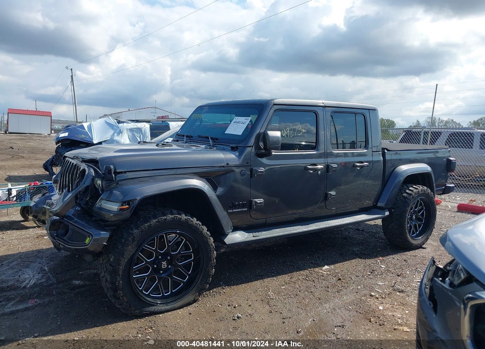 2021 JEEP GLADIATOR HIGH ALTITUDE 4X4 VIN: 1C6HJTFG9ML543591