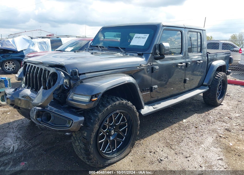 2021 JEEP GLADIATOR HIGH ALTITUDE 4X4 VIN: 1C6HJTFG9ML543591