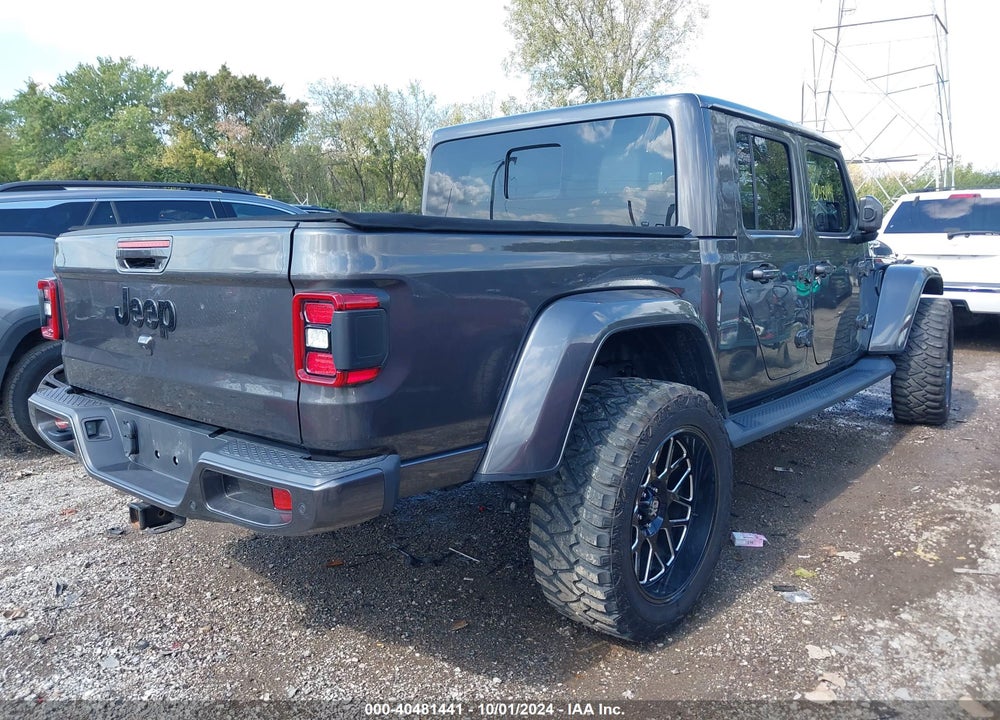 2021 JEEP GLADIATOR HIGH ALTITUDE 4X4 VIN: 1C6HJTFG9ML543591
