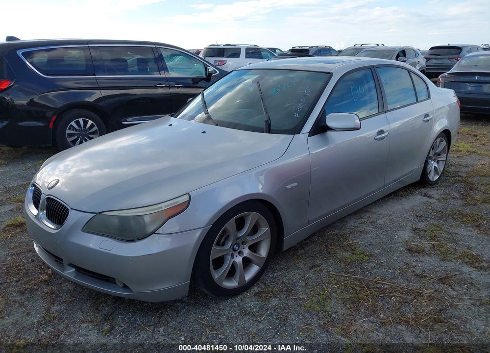 2006 BMW 550I VIN: WBANB53576CP02342