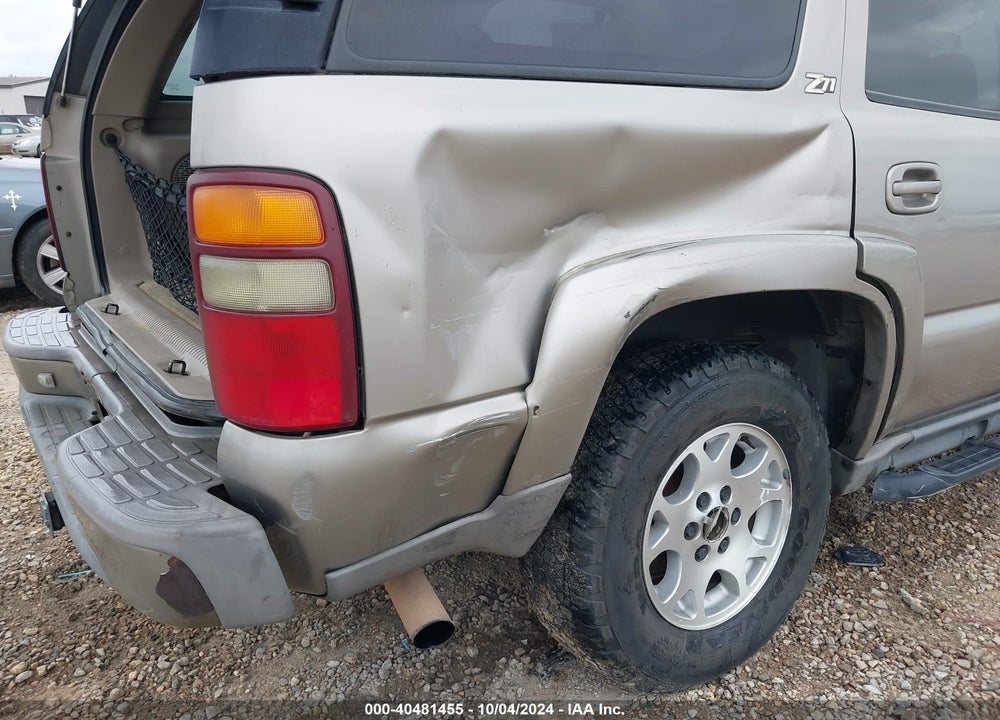2001 CHEVROLET TAHOE LS VIN: 1GNEK13TX1R191832