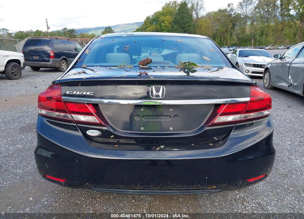 2014 HONDA CIVIC LX VIN: 2HGFB2F59EH500102