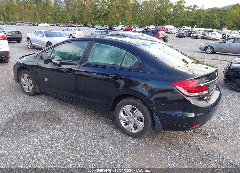 2014 HONDA CIVIC LX VIN: 2HGFB2F59EH500102