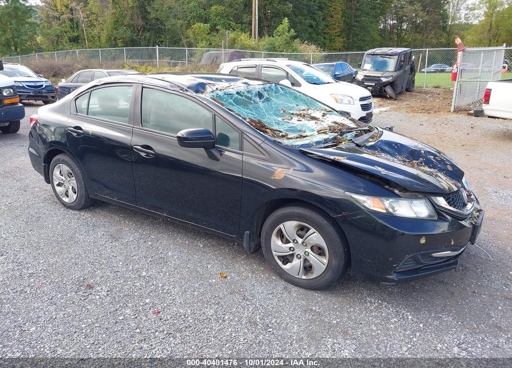 2014 HONDA CIVIC LX VIN: 2HGFB2F59EH500102