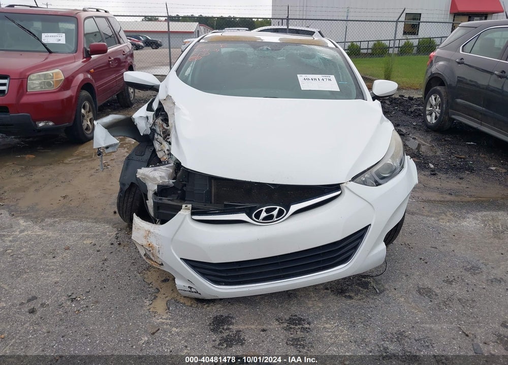 2015 HYUNDAI ELANTRA SE VIN: 5NPDH4AE1FH574985