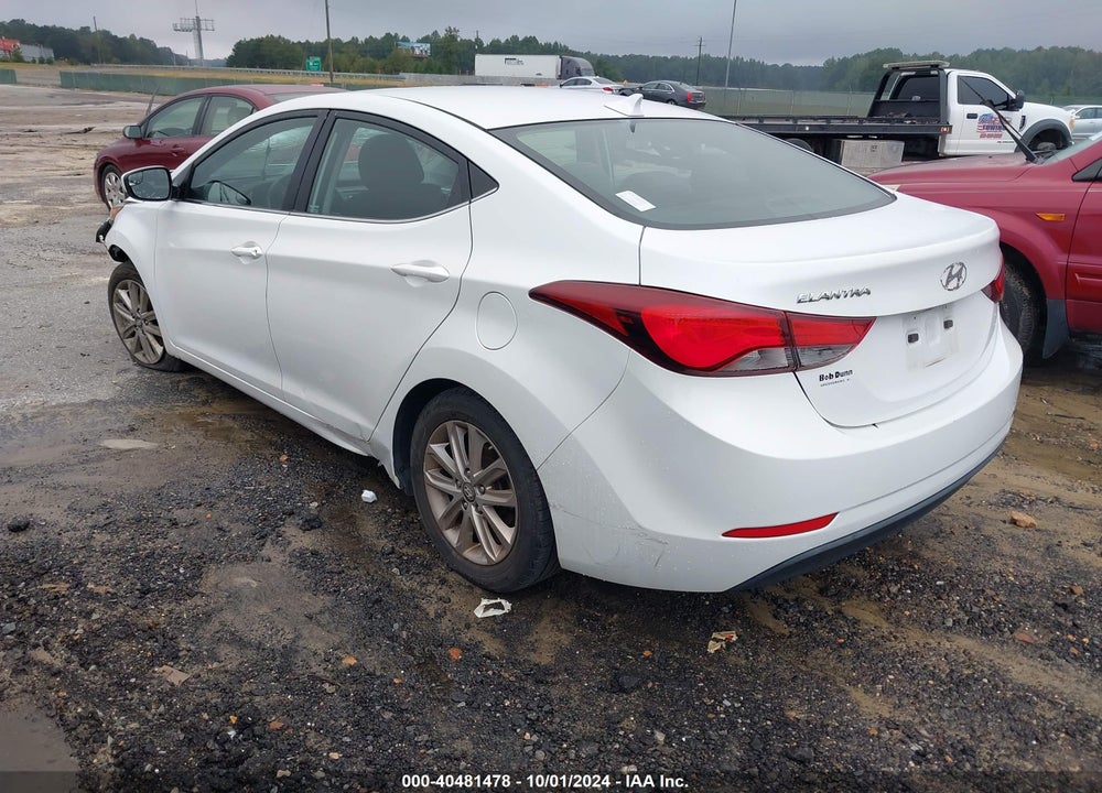 2015 HYUNDAI ELANTRA SE VIN: 5NPDH4AE1FH574985