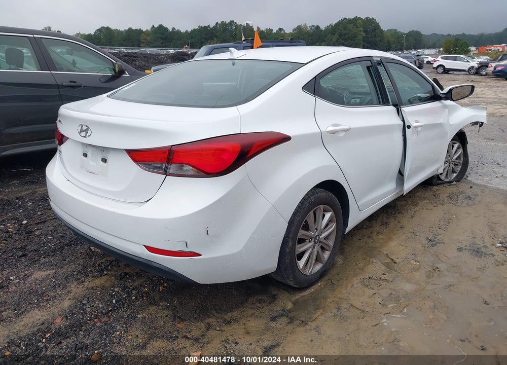 2015 HYUNDAI ELANTRA SE VIN: 5NPDH4AE1FH574985