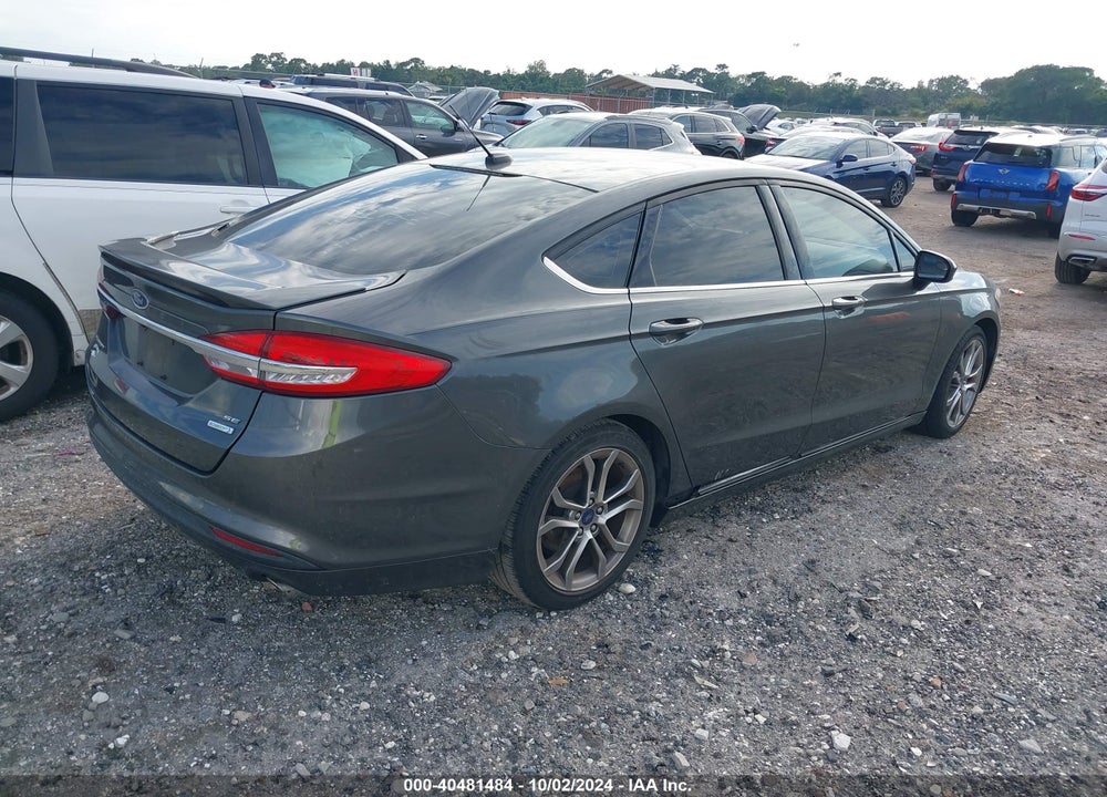 2017 FORD FUSION SE VIN: 3FA6P0HD9HR148601