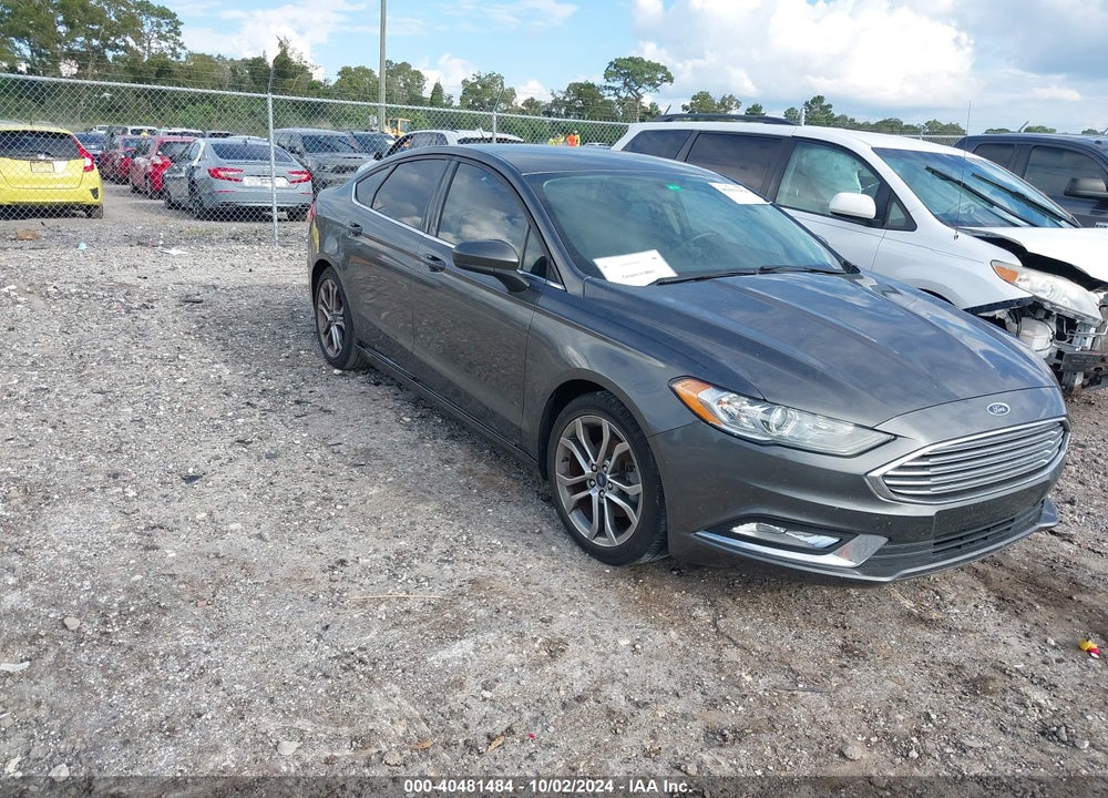 2017 FORD FUSION SE VIN: 3FA6P0HD9HR148601