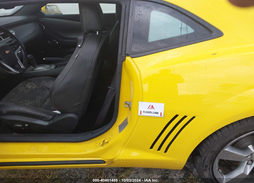 2012 CHEVROLET CAMARO 2LT VIN: 2G1FC1E36C9135092