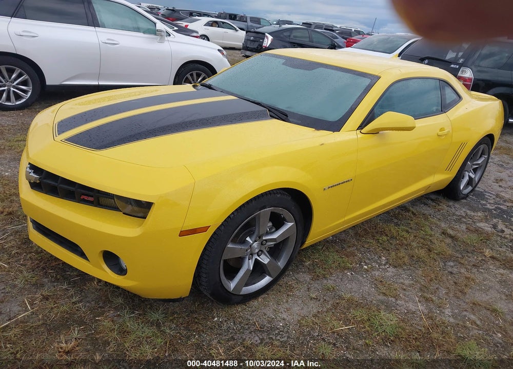 2012 CHEVROLET CAMARO 2LT VIN: 2G1FC1E36C9135092
