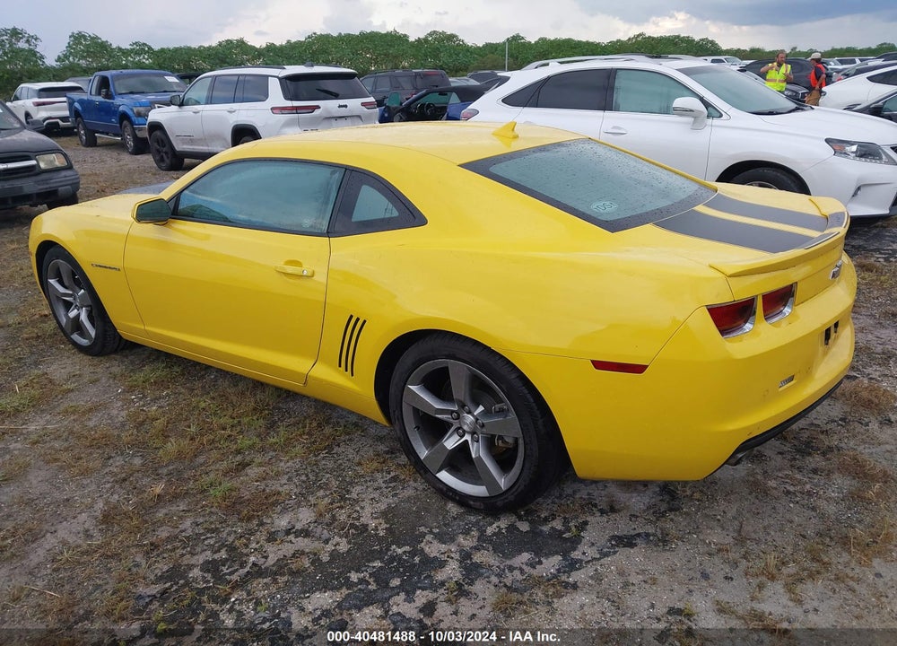2012 CHEVROLET CAMARO 2LT VIN: 2G1FC1E36C9135092
